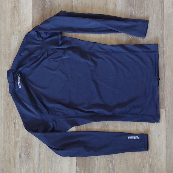NWT O'Neill Premium Skins 6oz Long Sleeve Rash Guard Slate Blue Size XS - Picture 5 of 12